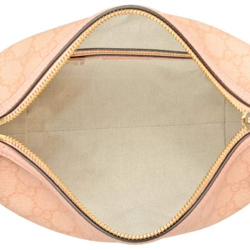Gucci Ophidia Super Shoulder Bag GG Supreme Canvas Pink - Picture 5 of 7